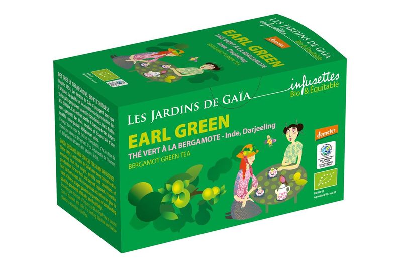 Infusettes Thé Vert Earl Green